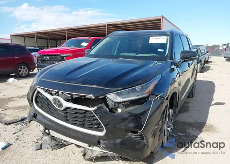 2021 Toyota Highlander Xle из США, поврежденный, VIN 5TDGZRAH0MS525916